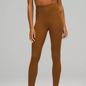 NWT Lululemon Align Pant 28” Copper Brown Sz 6